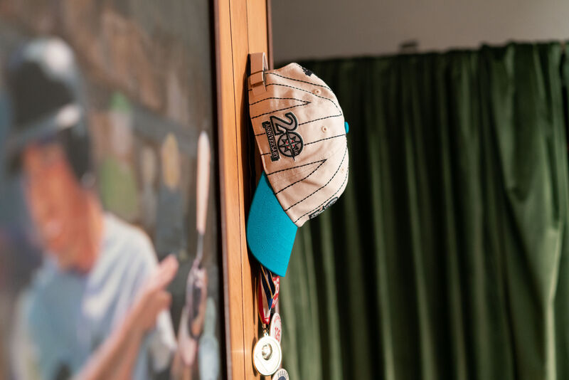 Chicago White Sox Rawlings '47 Brand Pinstripe Clean Up Hat